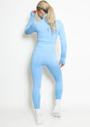 Activewear Gym Set Blue Back View  | Uniquely Sophia's