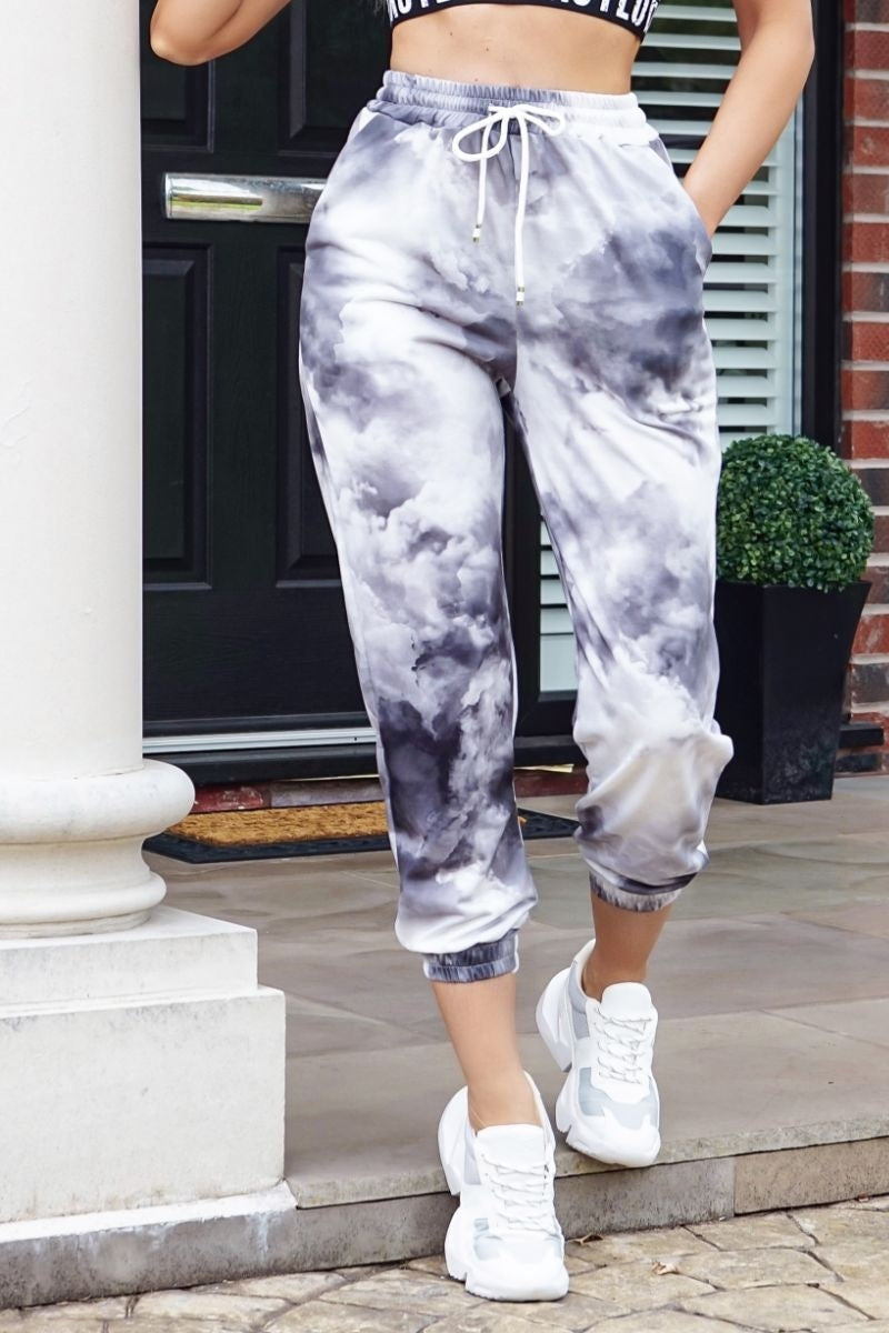 Black Tie Dye Joggers Uniquely Sophia s